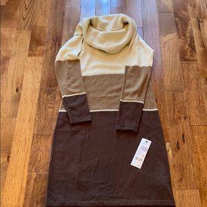 Brand new brown sweater dress